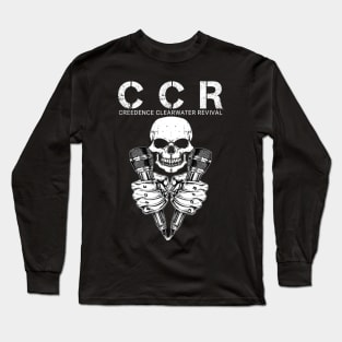 Ccr - vintage skull Long Sleeve T-Shirt